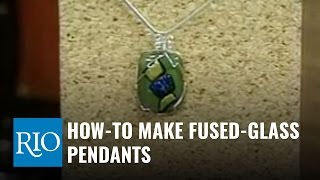 Howto Make FusedGlass Pendants [upl. by Abramson]