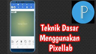 Cara Menggunakan Aplikasi Pixellab Dasar Part 1 [upl. by Obidiah]