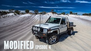 Modified Toyota 79 series Landcruiser single cab Modified Episode 4 [upl. by Dnalor]