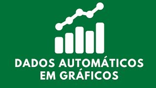 Excel  Incluindo Dados automáticos em Gráficos [upl. by Gayle]