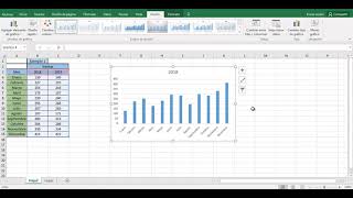 Gráfico de barras en Excel personalizado 📊 [upl. by Phelips]