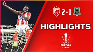 Crvena zvezda  Krasnodar 21 highlights [upl. by Winshell]