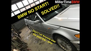 BMW CRANK NO START SOLVED [upl. by Emiline]