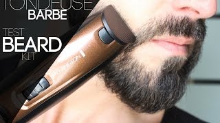 Tailler sa barbe Tondeuse  Test Remington Beard Kit [upl. by Ulysses509]