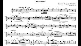 FrChopin NOCTURNE Op9Nr2piano accompaniment [upl. by Vowel]