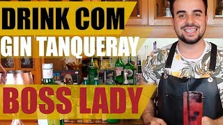 Receita de Drink com Gin Tanqueray  Bartender Store [upl. by Kcirtapnhoj645]