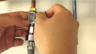 How To Install the Feed Water and Drain Saddle Adapter For Your RO System  APEC Water Part 3 [upl. by Ammon]