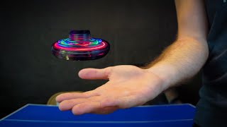 Random Reviews Ep 113 Flynova LED Mini Flying Spinner Drone [upl. by Airogerg]