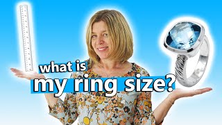 How to measure your ring size  adjustable rings [upl. by Peskoff]