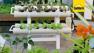 DIY  How To Build Your Own Hydroponics System [upl. by Naicul]