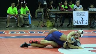 2016 HHSAA wrestling Girls 145 final [upl. by Binetta]