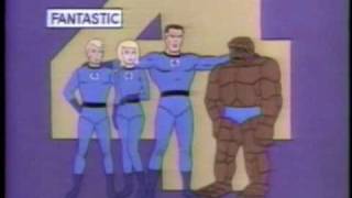 Fantastic Four cartoon introduction 1967 [upl. by Annaynek868]