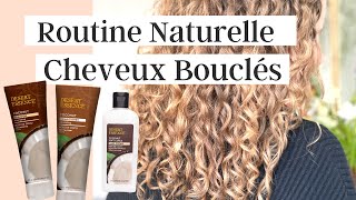 Routine naturelle cheveux bouclés avec Desert Essence [upl. by Rhona]