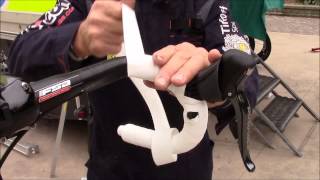 How to wrap the handlebar tape [upl. by Cordell]