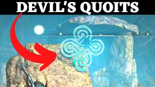 Devils Quoits Valhalla Standing Stones Puzzle Glowcestrescire Devils AC Assassins Creed Valhalla [upl. by Kiley]