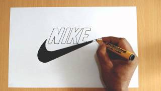 How to Draw the Nike Logo [upl. by Bedelia]