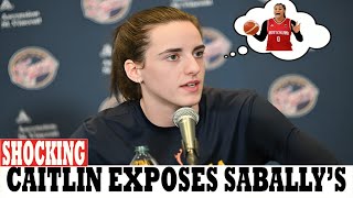 Caitlin Clark EXPOSES Satou Saballys Shocking Secret [upl. by Isoais]