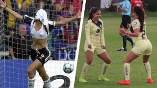 Crazy Goal Celebrations in WOMENs Football [upl. by Aivul11]