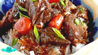 BRAISED BEEF – FILIPINO  CHINESE STYLE ALA CHOWKING [upl. by Gonta]