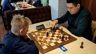 A Fedosov 1988 vs L Razafindralambo 1568 Chess Fight Night CFN Blitz [upl. by Paugh]