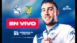 🔵 Club Puebla vs Tigres UANL EN VIVO Jornada 13Clausura 2024 [upl. by Nonnek]