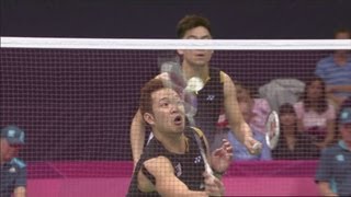 Mens Badminton Doubles QuarterFinals  Thailand v Malaysia  London 2012 Olympics [upl. by Enaed830]