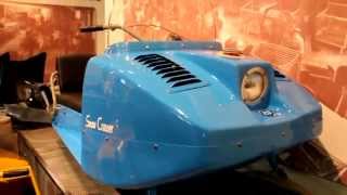 OMC Snow cruiser  1965 vintage snowmobile  Fully Restored [upl. by Sande771]