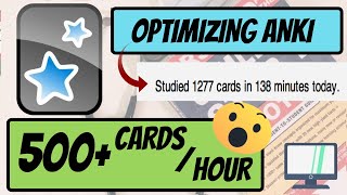 How To Do 500 Anki Cards PER Hour [upl. by Sesylu]