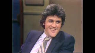 Jay Leno Collection on Letterman Part 1 of 3 19821984 [upl. by Eyahc]