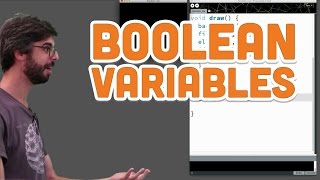 54 Boolean Variables  Processing Tutorial [upl. by Qidas]