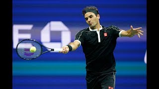 Roger Federer vs Grigor Dimitrov Extended Highlights  US Open 2019 QF [upl. by Zalucki826]