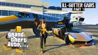 GTA 5  25000000 Spending Spree NEW ILLGOTTEN GAINS DLC SHOWCASE GTA 5 DLC Gameplay [upl. by Geneva140]