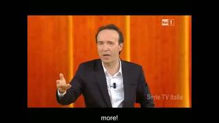 Benigni  L Amore e la Felicità  Love and Happiness sub eng [upl. by Nnaeus]