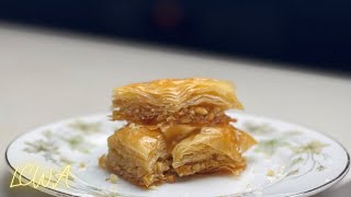 Easiest Way to Make Homemade Baklava [upl. by Ennayt]