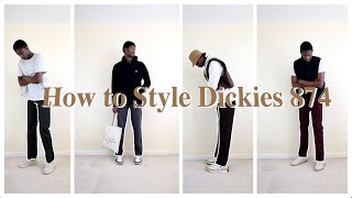 How to Style Dickies 874 Part 2  2 New Dickies Review [upl. by Holbrook593]