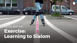 Rollerblading Exercise Slalom  Inline Skating [upl. by Theola]