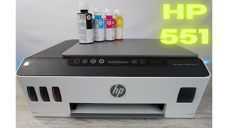 Hp Smart Tank Plus 551 Unboxing Setup amp Review [upl. by Fagaly111]