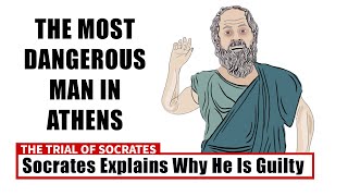 The Apology by Plato The Trial of Socrates  Summary of Charges and Defense [upl. by Kenay]