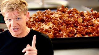 Gordon Ramsays Homemade Carmel Popcorn [upl. by Jeaz]