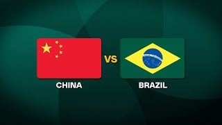 China vs Brazil  2025 World Baseball Classic Qualifiers [upl. by Llirrem]