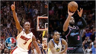 Dwyane Wade’s history of gamewinning buzzerbeaters  NBA Highlights [upl. by Margherita516]