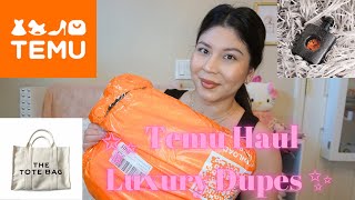 Temu Haul  Luxury Dupes  Fragrance Haul [upl. by Aisorbma18]