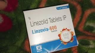 Linezolid Tablet IP Uses In Hindi  Antibiotic Deva  Linzovia 600MG  Linezolid Tablet [upl. by Arracahs520]