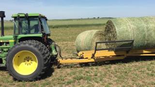 Henke Buffalo 7800 Bale Mover Quarter Turn® Arm [upl. by Gilmer540]