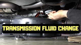 Transmission Fluid change Acura MDX 30000 mile service [upl. by Leikeze]