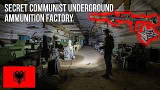 URBEX  Machine gun explosives and bullets in a secret underground factory [upl. by Adiana]