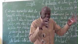 Dissertation philosophique par Songué Diouf thèse et antithèse [upl. by Ilrak]