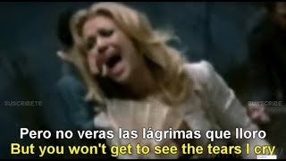 Kelly Clarkson  Behind These Hazel Eyes Lyrics English  Español Subtitulado [upl. by Savior]