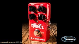 TC Electronic Hall Of Fame 2 Reverb Pedal  InDepth Review [upl. by Adoree]