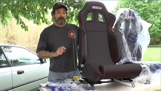 Sparco R100 After Market Seat Install  Review  Aint Fuelin Honda Civic Build [upl. by Bergen]